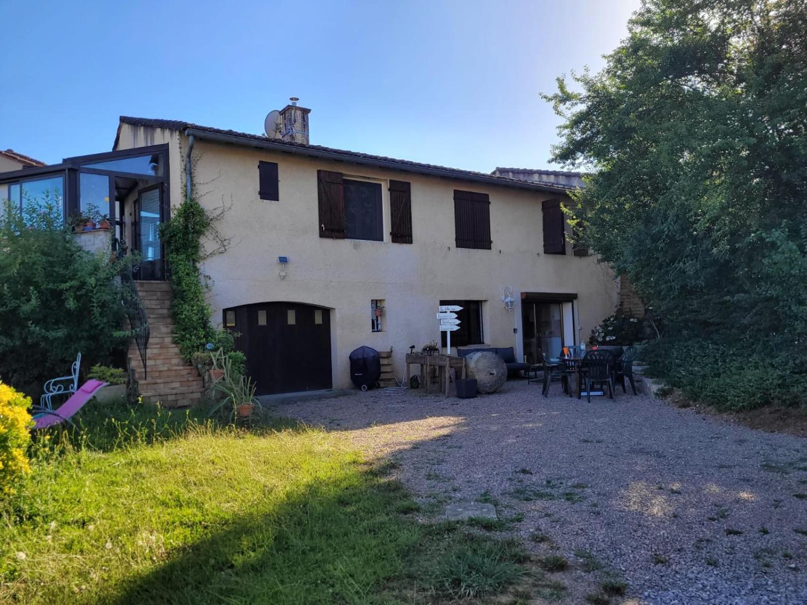 La Jolie Vue Et La Maison De La Tour- Cordes-Sur-Ciel Les Cabannes  Zewnętrze zdjęcie