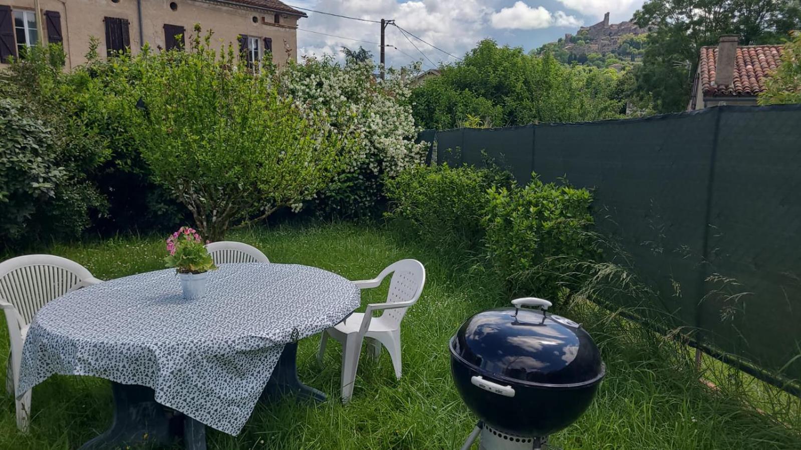 La Jolie Vue Et La Maison De La Tour- Cordes-Sur-Ciel Les Cabannes  Zewnętrze zdjęcie